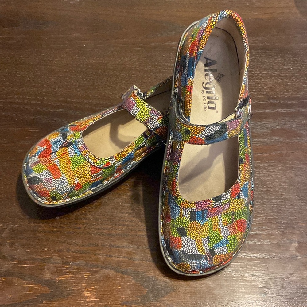 Multicolor Alegria party shoes 🎉